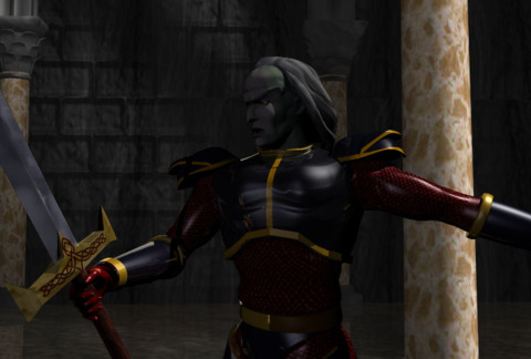 Kain as he appears in Blood Omen