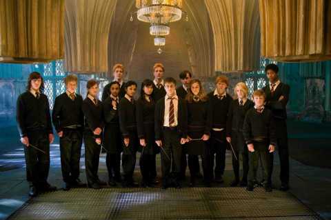 Dumbledore's Army. They could stop the Dark Lord, if only they didn't have that paper to write.