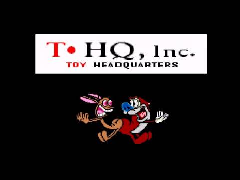 THQ's earliest logo, as found in The Ren & Stimpy Show: Veediots!