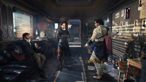 Assassin's Creed Syndicate takes the story to Victorian London, and introduces sibling assassins Jacob and Evie Frye.