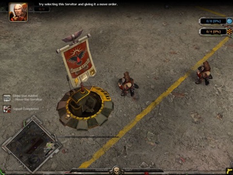 Dawn of War focuses the action on key control points.
