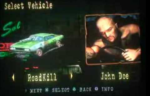 As Seen On TV! - Twisted Metal: Black Hard Mode as the original John Doe  aka Roadkill 