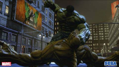 Hulk preparing for the kill.