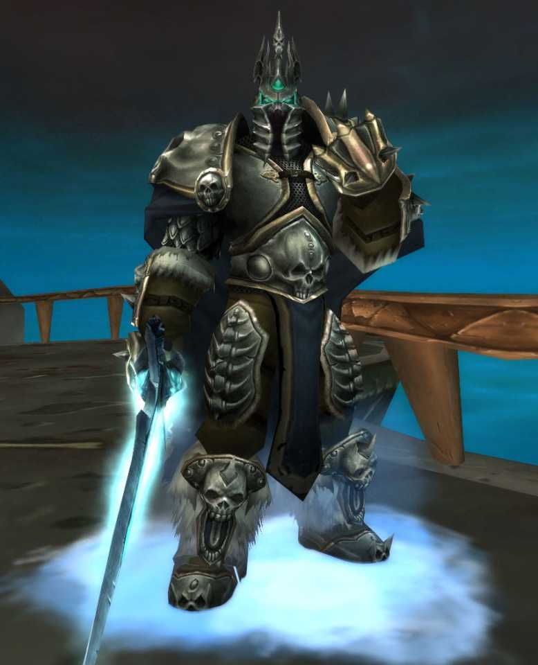 The Lich King Arthas beckons you to his icy realm of Northrend.