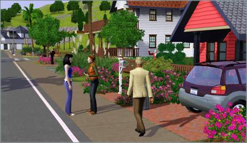 You can expect to find a much more persistent world in The Sims 3.
