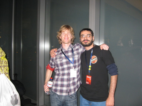  What a stand-up guy.  One of my favorite pictures and people at PAX.