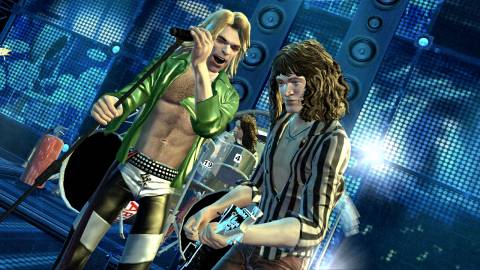 A lot of people blame Activision and the Guitar Hero franchise's absurd number of releases for over-saturating the market, but Rigopulos thinks the economics are more complicated than that.