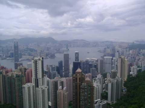 Hong Kong from Victoria Peak.
