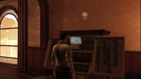  In the safehouse you can change your loadout and read e-mails.