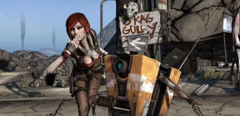Borderlands really looks noticeably better on a PC, too. 