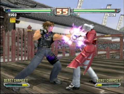 Bloody Roar's signature thing was characters who were able to transform into animals.