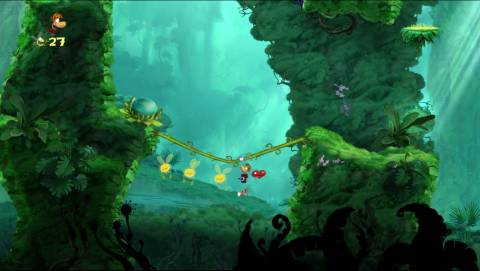  You can't tell from this tiny screenshot, but Rayman Origins looks incredible.