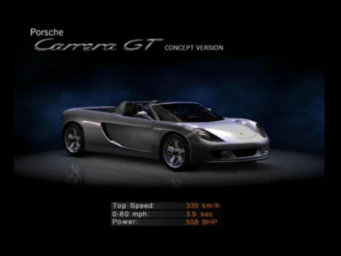 Porsche Carrera GT - Concept Version