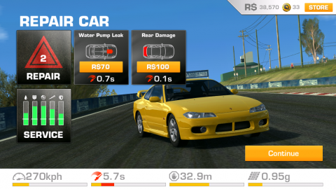 Real Racing 3 might be the most egregious microtransaction example of recent memory, a nifty racing sim kneecapped by ridiculous car unlock and repair costs.
