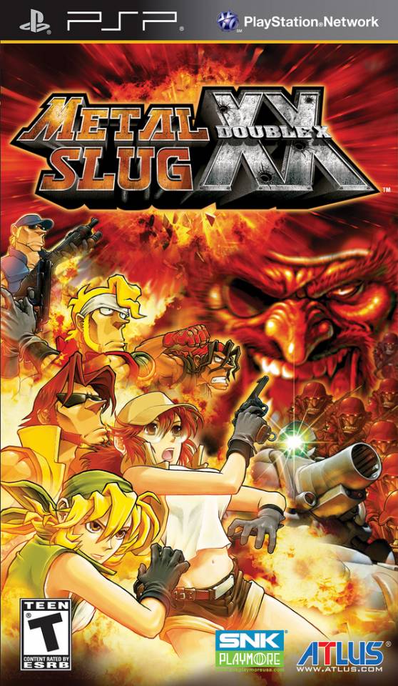 Front cover of Metal Slug XX (US) for PSP