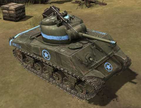 M4 Sherman in Company of Heroes