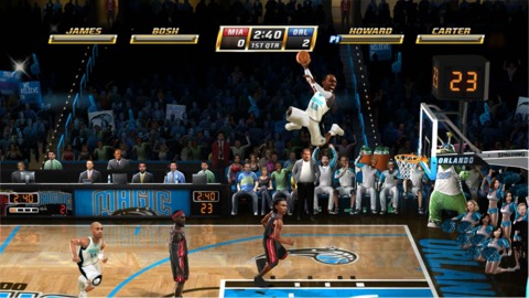  The dunk animations look crazy and add to the excitement.