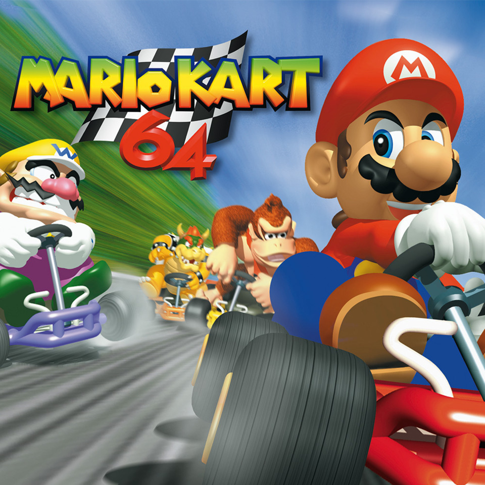 Play Nintendo 64 Mario Kart 64 (USA) Online in your browser 