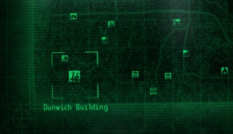 Dunwich Building as it appears on the map