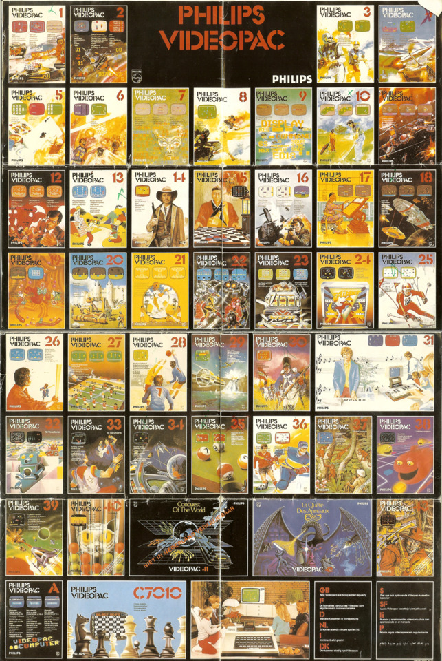 Video Pac Game Leaflet