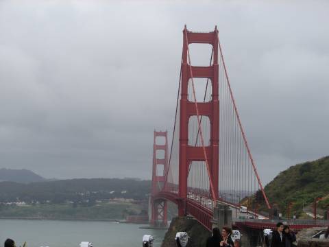 Funky Student says: Golden Gate, yay-ay! 