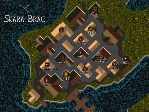 Skara Brae in Ultima Online