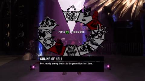 What other rts would have a spell called chains of hell?