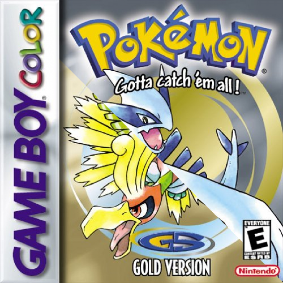Pokemon Gold Silver Game Poster