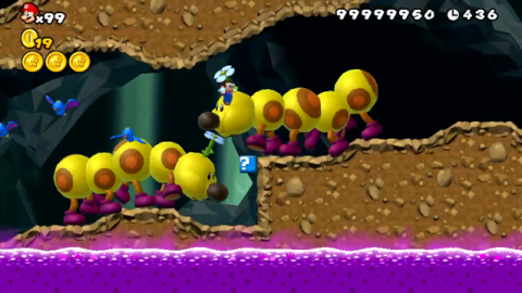 The levels now feature enemies of very dangerous sizes.