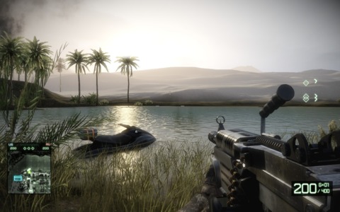 Light Machine Gun ( LMG) in Battlefield Bad Company 2