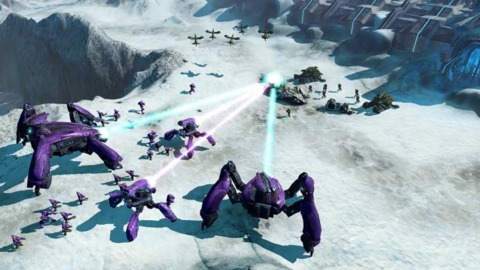 The robust multiplayer is the best part of Halo Wars.
