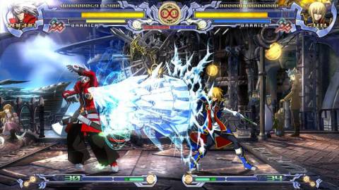 BlazBlue: Calamity Trigger in all it's insane, cute anime and Japanese beauty
