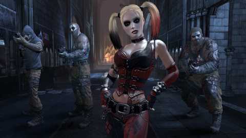 Look, I'll take this Harley over the mail-order Sexy Nurse costume from the first game, but still. Yeesh.