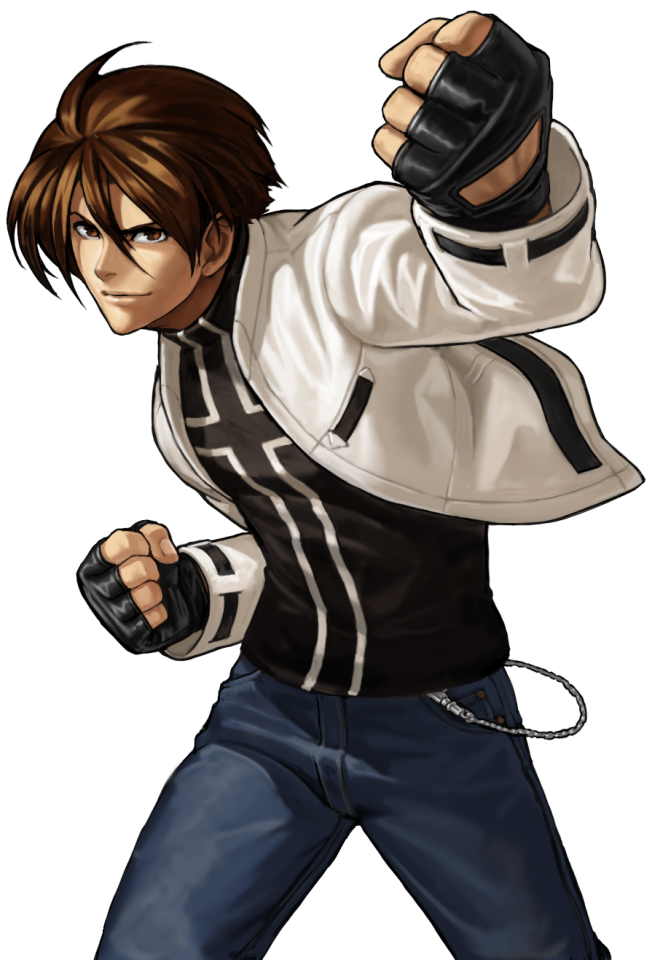 yagami iori, kusanagi kyou, and orochi (the king of fighters and 3