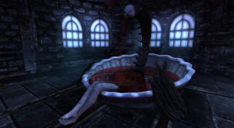 A grim sight inside the castle