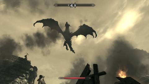 My neighbors will probably not appreciate the Kinect update for Skyrim.