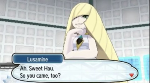 I have a similar reaction every time Hau stumbles his way into a scene