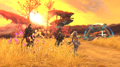 Xenoblade was far too pretty for a Wii game.
