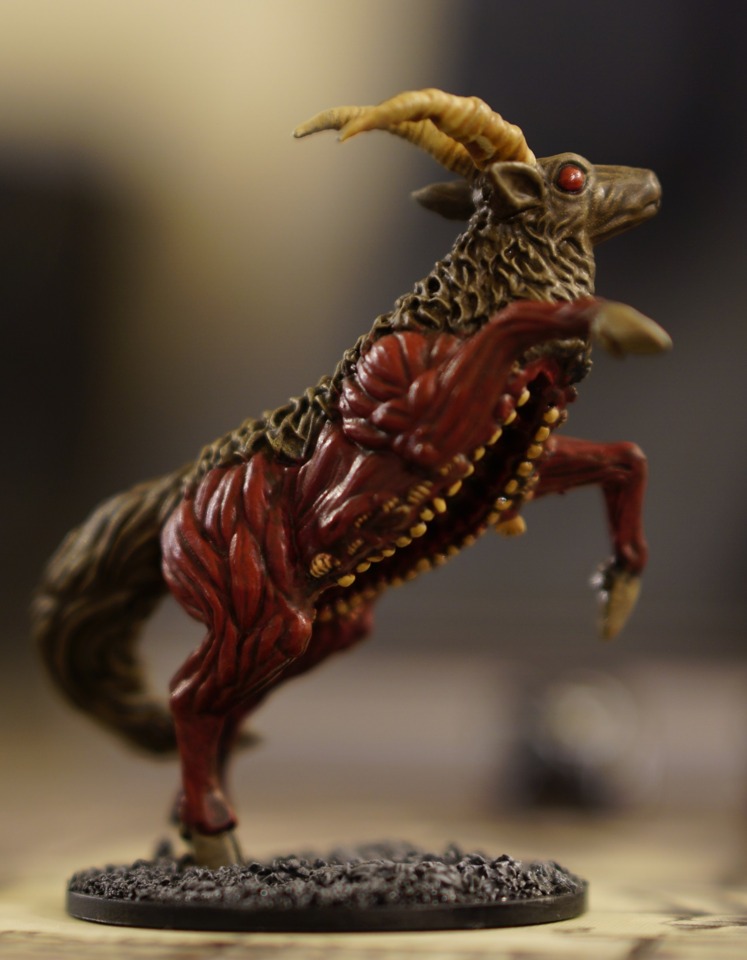 The screaming antelope. He'll eat your survivors with his stomach-mouth...