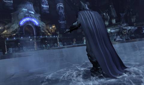 A battle through Penguin's new compound is one of the game's best moments
