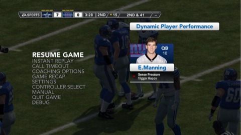 Dynamic Player Performances are generally realistic, though their impact on the real-time game is often tough to discern.