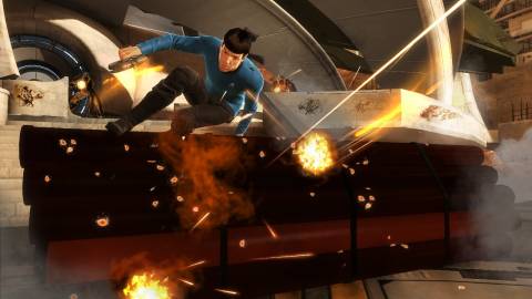 More action in Star Trek is hardly a terrible thing, but this game has literally nothing else going on besides action. And that action also kind of sucks.
