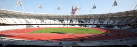 London Olympic Stadium, the site for the 2012 Summer Olympic Opening and Closing Cermonies