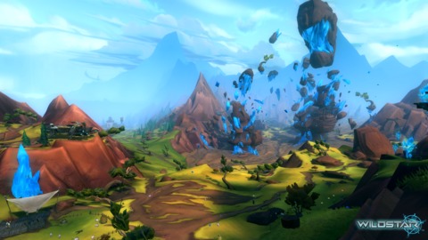 The environments in Wildstar really stand out.