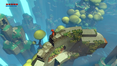 Hob features lots of appealing vistas, often of areas that you'll be able to explore after you alter the landscape by hitting the right switches.