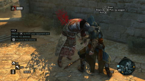 No matter how much Ezio questions his choices, this is a game about killing lots of people very violently. 