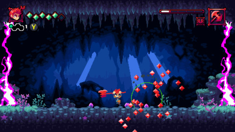 Flynn is a throwback pixel platformer that meets its modest ambitions with impressive polish. 