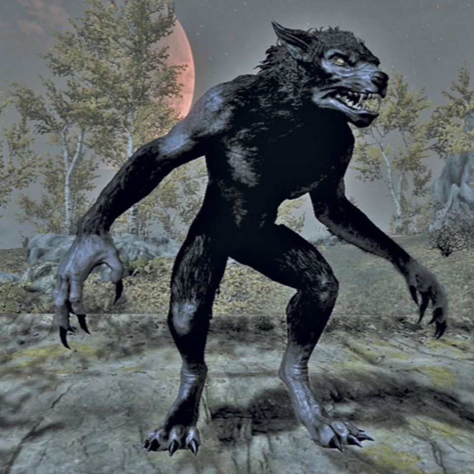 Werewolf Skyrim Style