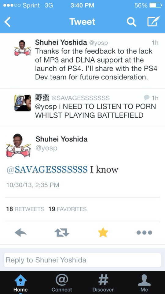 Shuhei understands the NEEDS of the gamer community