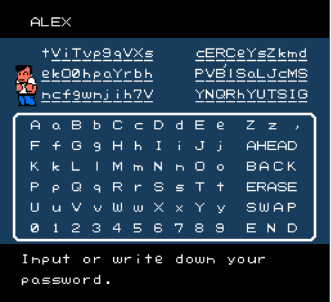 Yes, I used to write down these passwords as a kid.
